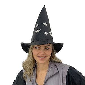 CHAPEU DE BRUXA ESTRELAS REF. 049