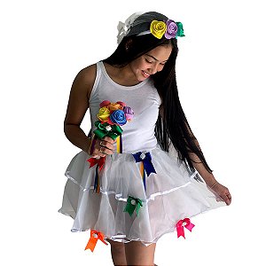 SAIA NOIVINHA ADULTO REF. 127