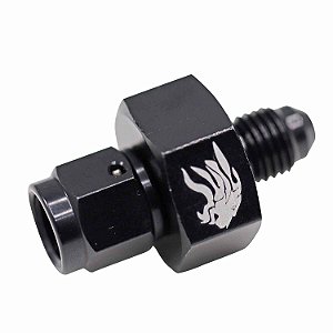 Adaptador 4AN x 4AN com Saída 1/8NPT All Black  - Cód.9461