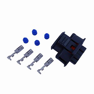 Conector 4 Vias ETE6708 Bobina e Sensor Pressão - Cód.6001
