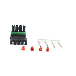 Conector Elétrico Fêmea 4 Vias ETE6797 - Cód.11362