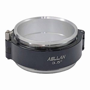 Kit Abraçadeira V-Band com Flanges Alum. 3 1/2" - Cód.11627