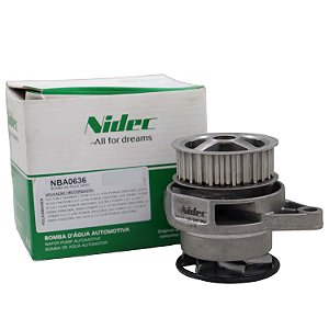 Bomba de Água Nidec NBA0636 VW Gol 1.0 8V - Cód.13730