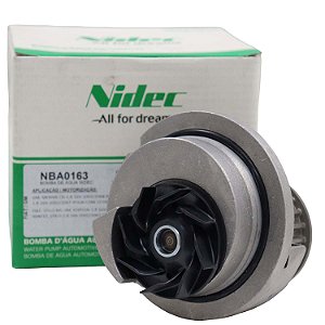 Bomba de Água Nidec NBA0163 GM Meriva 1.8 16V - Cód.13736