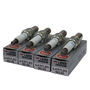 Jg Velas Ignição NGK ILKR7L8G Ford Territory 1.5 - Cód.13975