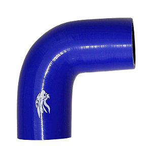 Curva de Silicone Azul MSA de 90º x 2.0" - Cód.275