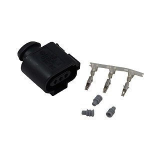 Conector 3 Vias ETE4563 Sens. Rotação VW Fox - Cód.14292