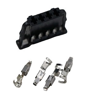 Conector 4 vias ETE4754 Pedal de Freio VW Fox - Cód.14293