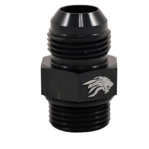 Niple Adaptador 12AN x 12AN Reta com Oring - Cód.7177