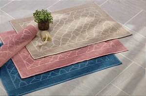 Toalha de Piso PREMIUM Banheiro 50x74cm - 100% ALGODÃO