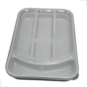 PORTA TALHERES COM TAMPA