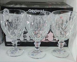 JOGO 6 TAÇAS VIDRO - 340 ML