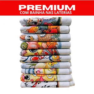 KIT COM 10 PANOS DE PRATO GROSSO - 45 X 70 CM - 100% ALGODÃO - SACARIA PÉ DE GALINHA