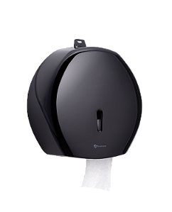 Dispensers Linha UP+ Premisse - Papel Higiênico Rolão - PRETO