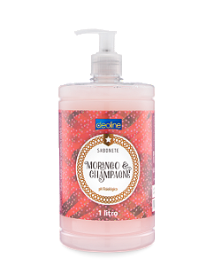 Sabonete Liquido 1L - Premisse Linha Requinte - Morango e Champanhe