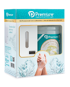 KIT PROMOCIONAL - LEVE 1 DISPENSERS SABONETEIRA + 1 SABONETE LIQUIDO 1 LITRO