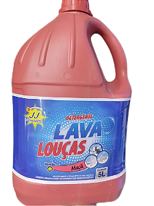 SABÃO LAVA LOUÇAS MAÇA 5 LT - ECONÔMICO E EFICAZ