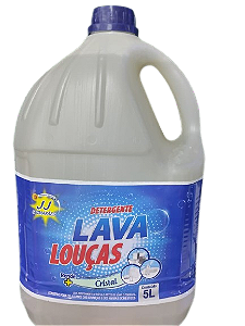 SABÃO LAVA LOUÇAS CRISTAL 5 LT - ECONÔMICO E EFICAZ