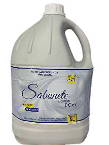 SABONETE LIQUIDO DOVY 5LT - MACIEZ E NUTRIÇÃO