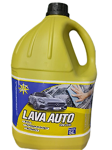 SHAMPOO COM CERA LAVA AUTO 5LT