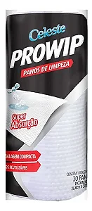 Pano Multiuso PROWIP Cozinha Super Absorção 30 Unidades