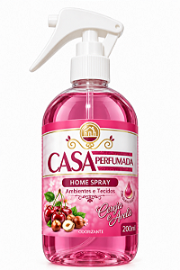Aromatizante para Ambientes e Tecidos 200ml - Cereja & Avelã