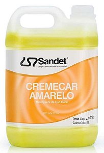 CREMECAR AMARELO 5LT - SANDET