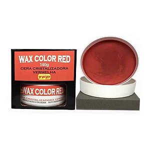 CERA CRISTALIZADORA WAX COLOR RED 140G - TFP