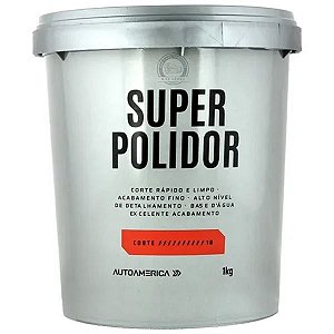 KIT COM 12 MASSA POLIR SUPER POLIDOR KG - AUTOAMERICA