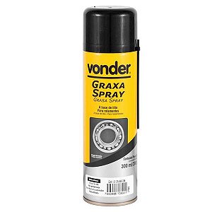 GRAXA BRANCA SPRAY 200G (B.LITIO) VONDER - 5125040246