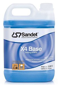 DESENGRAXANTE X4 BASE 5L - SANDET