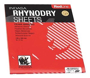 KIT COM 50 LIXA P800 RHYNODRY RED - INDASA