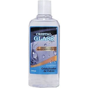 KIT COM 6 CRISTALIZADOR DE VIDROS CRISTAL GLASS 100ML