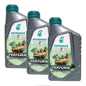 KIT COM 3 SELENIA PERFORM 5W30 LITRO - PETRONAS PREMIUM