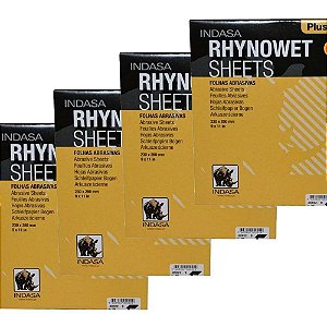 Kit De Lixas Para Polimento Indasa Farol Pintura Rhynowet