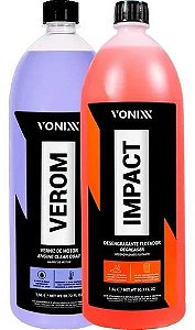 Kit Protecao E Limpeza De Motor Vonixx Impact 1,5l + Verom