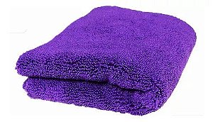 2 Flanelas De Microfibra 40x60cm Corte A Laser Roxo Zacs