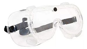 Oculos De Seguranca Ampla Visao Com Valvulas Vonder