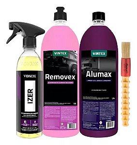 Alumax Limpa Aluminio Removex Para Chassi Izer