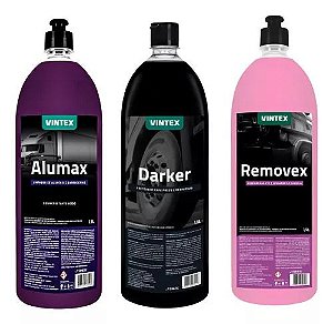 Darker Alumax Limpa Aluminio + Removex Para Chassi Vonixx