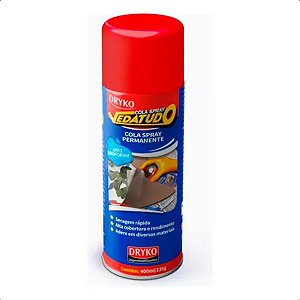 Cola Spray Permanente 400ml Dryko Veda Tudo