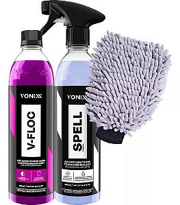Kit Spell Selante Sem Toque Ativacao Com Agua V-floc Vonixx