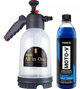 Snow Foam Gerador De Espuma Kers + Moto-v 500ml Vonixx