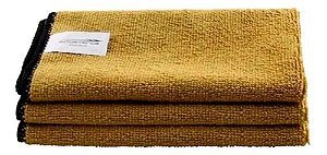 3 Flanelas De Microfibra 40x40 Peanut Butter Autoamerica