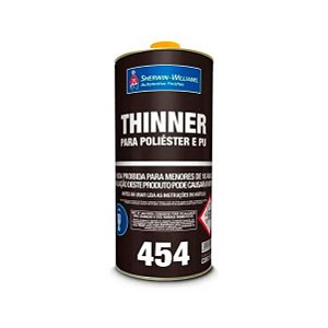 Lazuril Thinner Para Pu 454 - 900ml