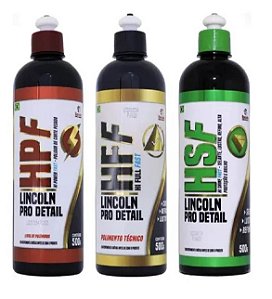 Kit Polimento Automotivo Fast Premium Lincoln Hpf Hff Hsf