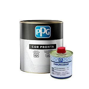Tinta Pu Vermelho Flash Vw 90 Auto Ppg 675ml + Cat 225ml