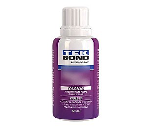 Tekbond Corante Liquido 50ml Violeta     Tekbond