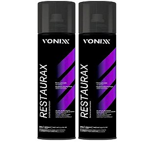 2- Restaurador Plastico Restaurax 400ml Vonixx Revitalizador