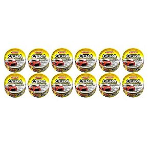 12 Cera Em Pasta Superbrilho Carnauba Concentrada Luxcar
